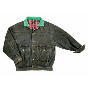 VINTAGE 80’S UNISEX ESPRIT OVERSIZED DEMIN JACKET SIZE MEDIUM